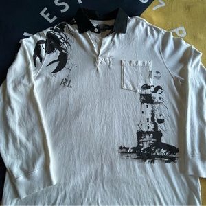 Men’s Size XL Ralph Lauren Polo long sleeve rugby shirt.